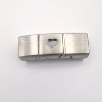 Bracelet Clasp blank for resin - Heart