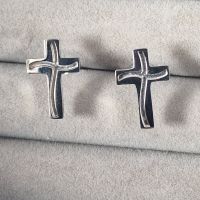 Stainless Steel Cross studs