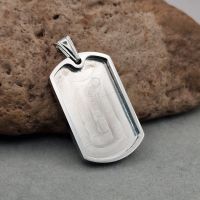 Stainless Steel Dog Tag  for resin