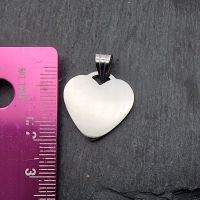 Stainless Steel Heart Engraving Blank