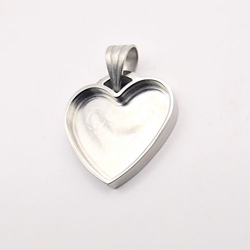 Stainless Steel Heart Pendant