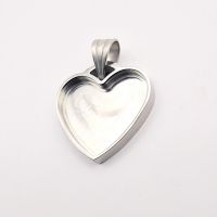 Stainless Steel Heart Pendant