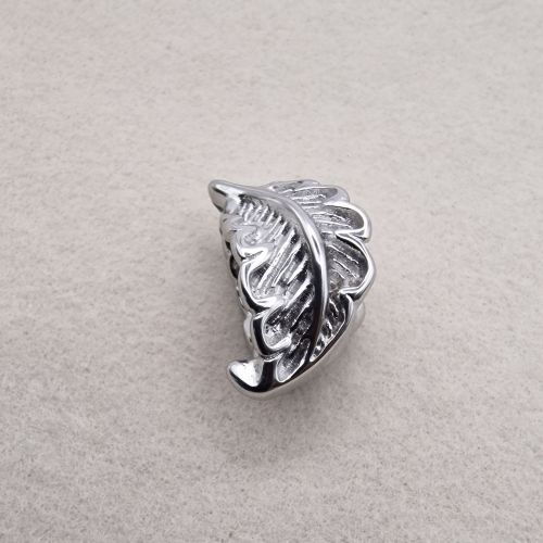 Stainless Steel leaf Bead