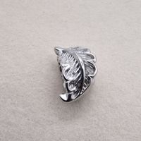 Stainless Steel leaf Bead