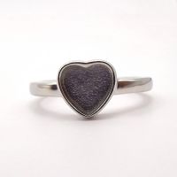 Stainless Steel Heart Ring