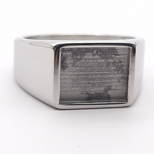 Stainless Steel Signet Ring